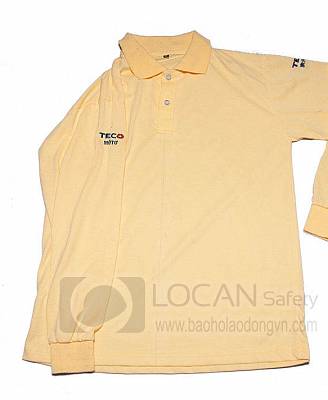 Quần áo bảo hộ lao động cao cấp, đồng phục nhân viên cửa hàng điện nước dài tay - 033